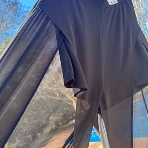 Entro Black Wide Leg Women's Pants